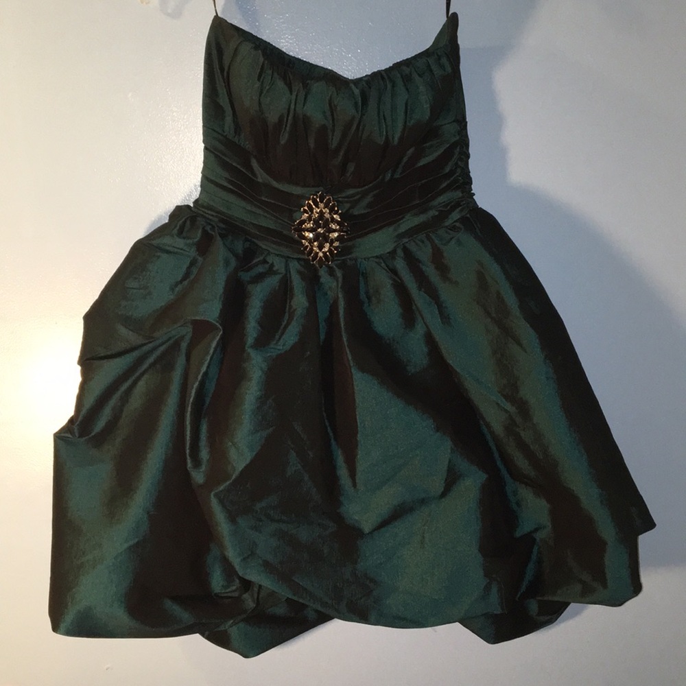 Green formal/ prom dress